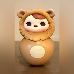 Pop Mart Pucky Roly Poly Kitty Series Figurine Lion Cat King